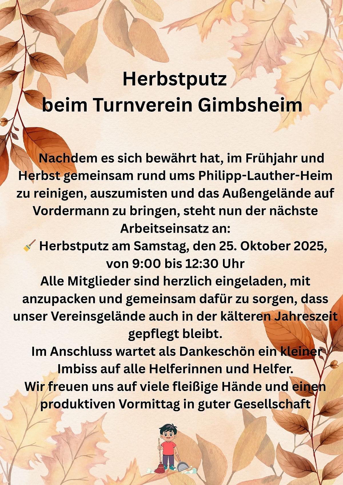 2025 Herbstputz