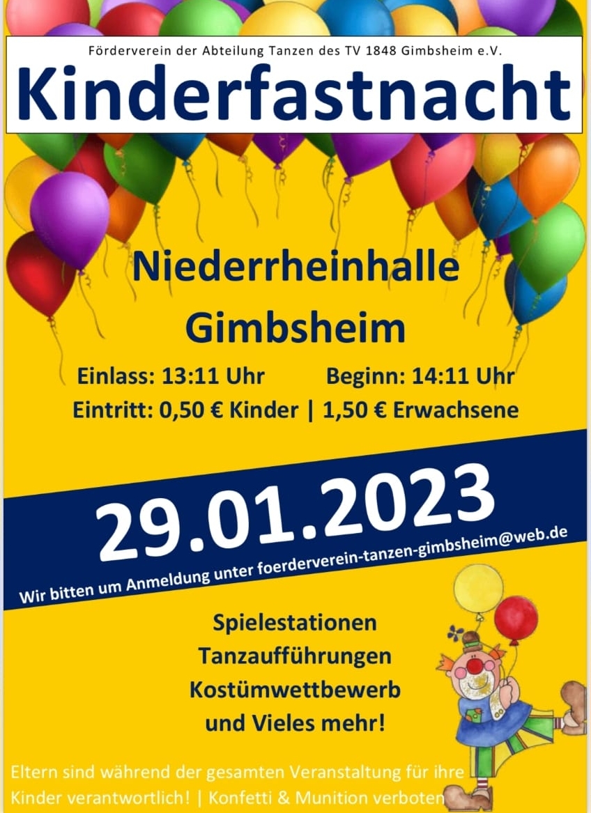 Kinderfastnacht 2023